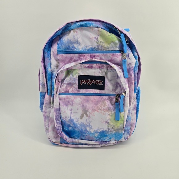 dye jansport backpack High Stakes - Multi Water Ombre Go big with the Big Student backpack Jansport tie dye kit backpack